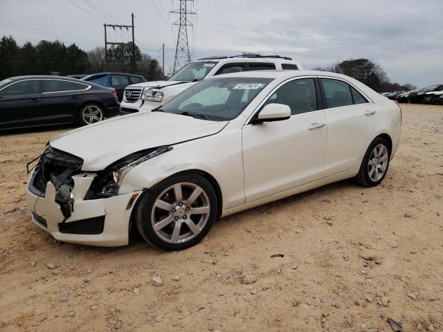 1G6AA5RA8E0177304 - 2014 CADILLAC ATS WHITE photo 1