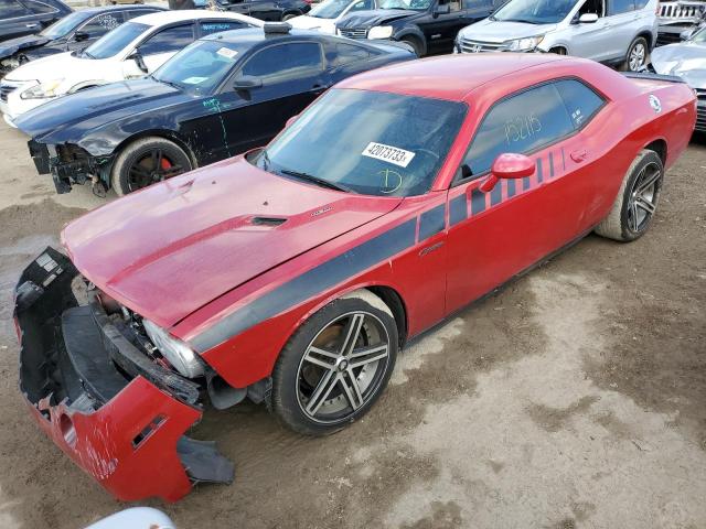 2C3CDYAG2CH226086 - 2012 DODGE CHALLENGER SXT RED photo 1