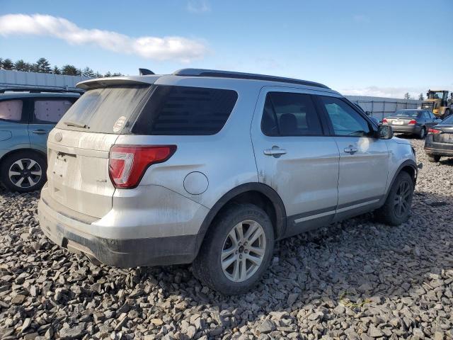 1FM5K8DH8JGB61859 - 2018 FORD EXPLORER XLT SILVER photo 3