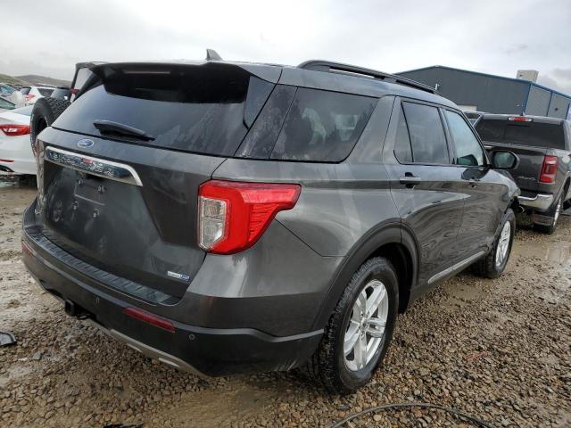 1FMSK8DH9LGB93497 - 2020 FORD EXPLORER XLT CHARCOAL photo 3