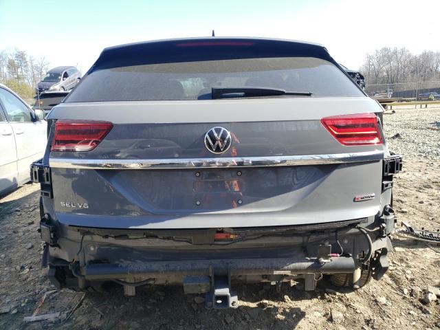 1V2RE2CA2LC226065 - 2020 VOLKSWAGEN ATLAS CROS SEL R-LINE GRAY photo 6