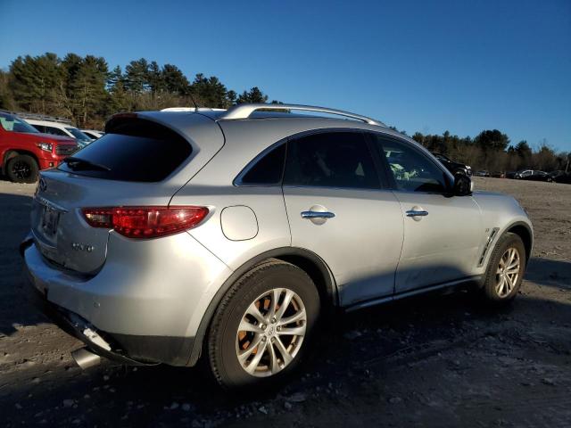 JN8CS1MW3EM410842 - 2014 INFINITI QX70 SILVER photo 3