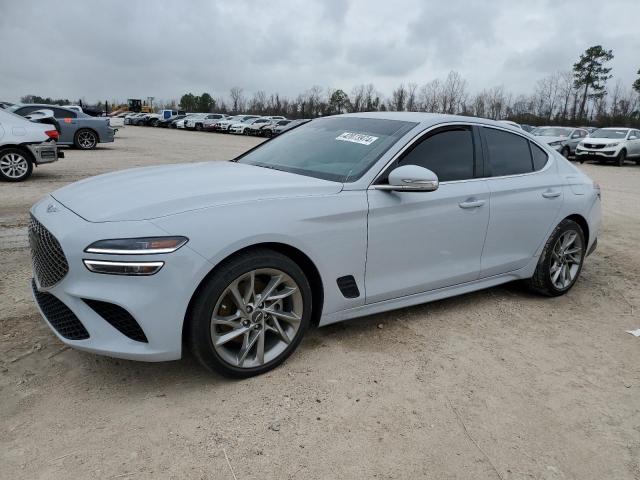 KMTG34TA7NU089861 - 2022 GENESIS G70 BASE WHITE photo 1