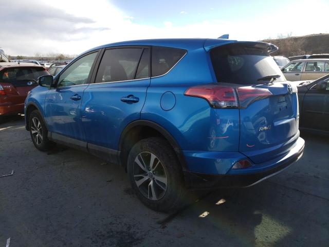 2T3RFREVXJW801420 - 2018 TOYOTA RAV4 ADVENTURE BLUE photo 2