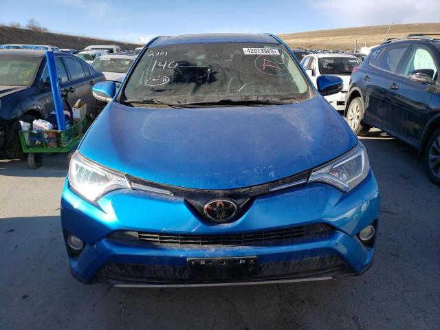 2T3RFREVXJW801420 - 2018 TOYOTA RAV4 ADVENTURE BLUE photo 5