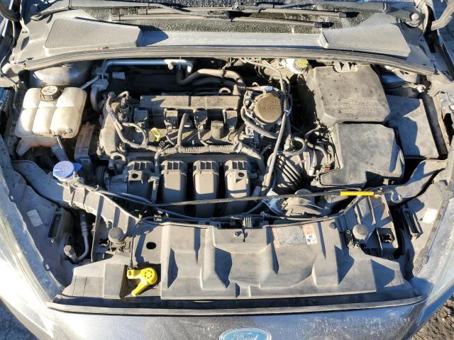 1FADP3F29FL330000 - 2015 FORD FOCUS SE GRAY photo 11