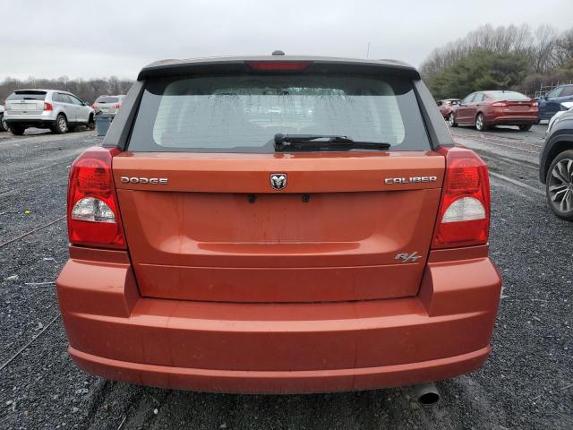 1B3HB78B89D125489 - 2009 DODGE CALIBER R/T ORANGE photo 6