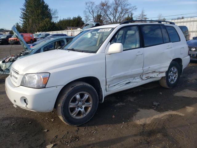 JTEDP21A340041904 - 2004 TOYOTA HIGHLANDER BASE Blanc photo 1