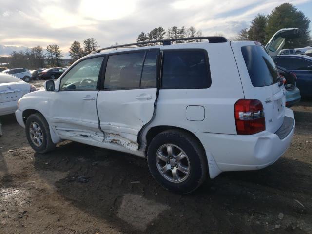 JTEDP21A340041904 - 2004 TOYOTA HIGHLANDER BASE Blanc photo 2