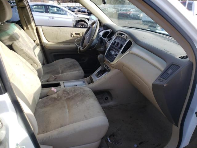 JTEDP21A340041904 - 2004 TOYOTA HIGHLANDER BASE Blanc photo 7