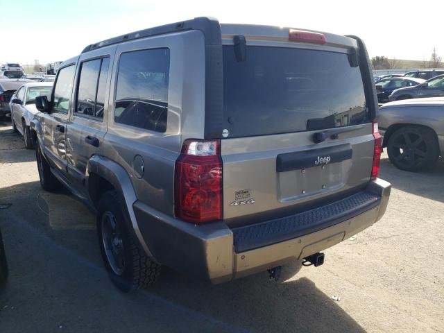 1J8HG48K16C166880 - 2006 JEEP COMMANDER 棕色 照片 2