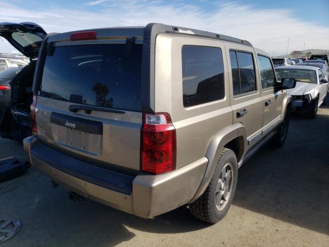 1J8HG48K16C166880 - 2006 JEEP COMMANDER TAN photo 3