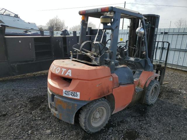 7FGU35 - 2002 TOYOTA FORK LIFT ORANGE photo 9