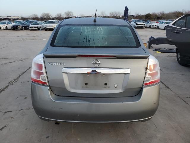 3N1AB6AP6CL669154 - 2012 NISSAN SENTRA 2.0 GRAY photo 6