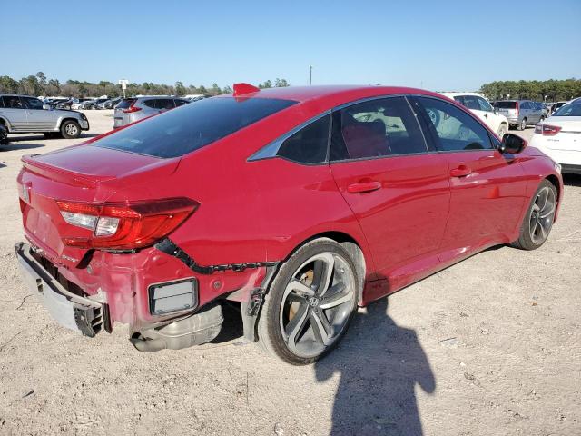 1HGCV1F3XKA131358 - 2019 HONDA ACCORD SPORT RED photo 3