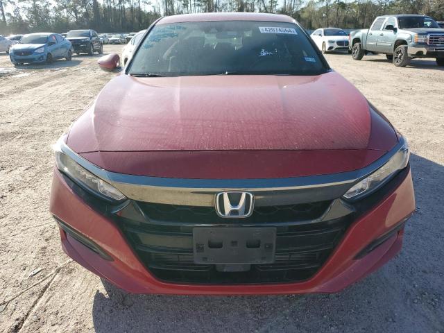 1HGCV1F3XKA131358 - 2019 HONDA ACCORD SPORT RED photo 5