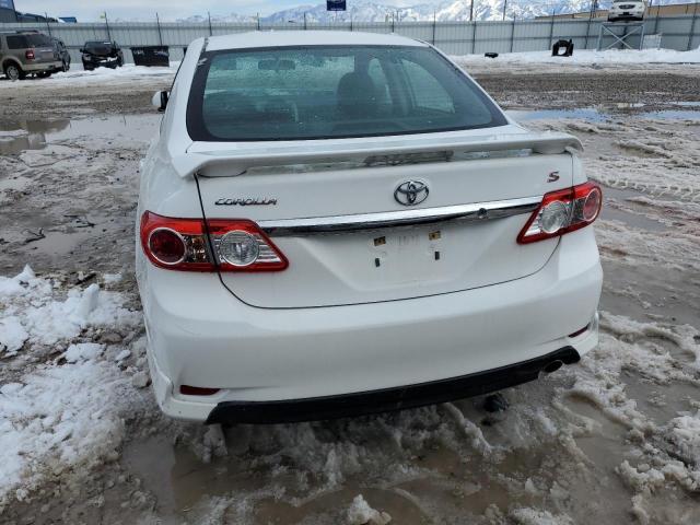 5YFBU4EE0DP102063 - 2013 TOYOTA COROLLA BASE WHITE photo 6