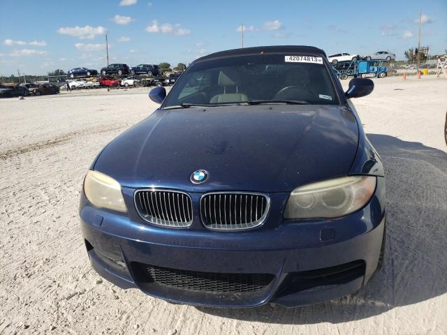 WBAUN7C54CVM25986 - 2012 BMW 135 I BLUE photo 5