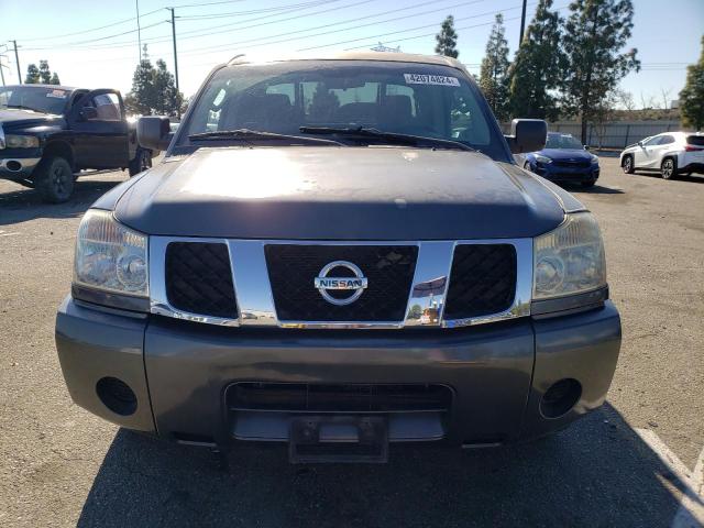 1N6AA07A25N511605 - 2005 NISSAN TITAN XE GRAY photo 5