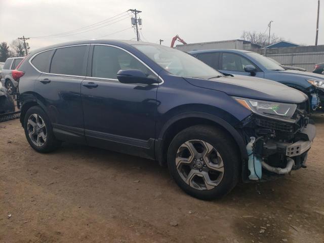 2HKRW2H53JH627703 - 2018 HONDA CR-V EX BLUE photo 4