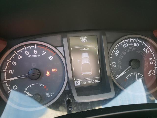 3TMCZ5AN7GM014334 - 2016 TOYOTA TACOMA DOUBLE CAB 红色 照片 9