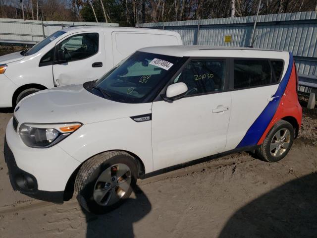 KNDJN2A24F7168631 - 2015 KIA SOUL WHITE photo 1