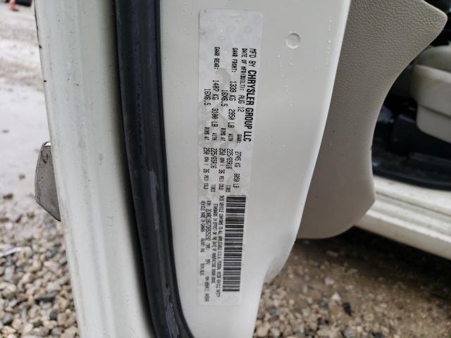 2C4RC1BG7DR525292 - 2013 CHRYSLER TOWN & COU TOURING თეთრი ფოტო 14