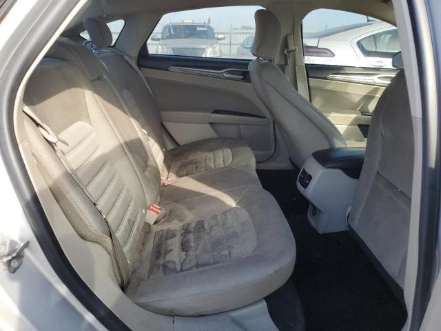 3FA6P0LU7KR204629 - 2019 FORD FUSION SE SILVER photo 10