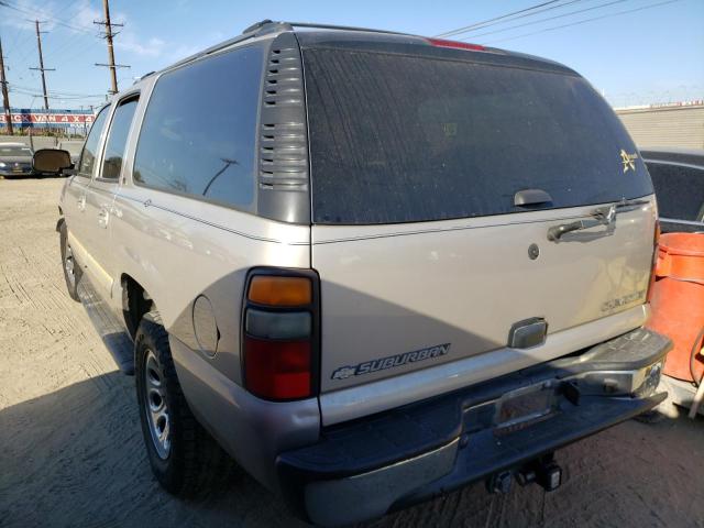 3GNEC16Z35G287398 - 2005 CHEVROLET SUBURBAN C1500 SILVER photo 2