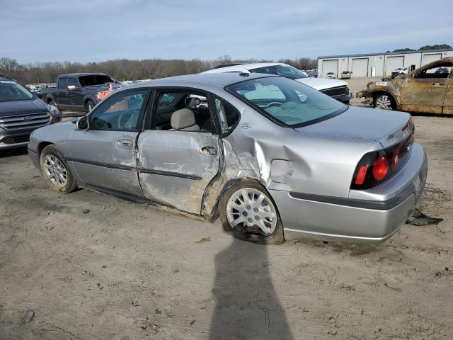 2G1WF52EX59176042 - 2005 CHEVROLET IMPALA SILVER photo 2