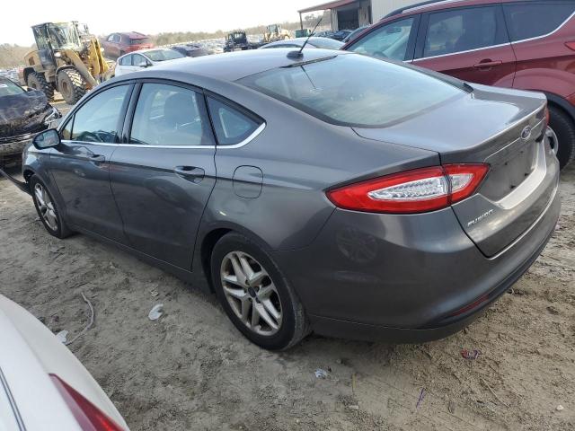 1FA6P0H7XE5401594 - 2014 FORD FUSION SE GRAY photo 2