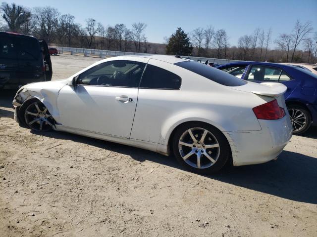 JNKCV54E23M206630 - 2003 INFINITI G35 WHITE photo 2