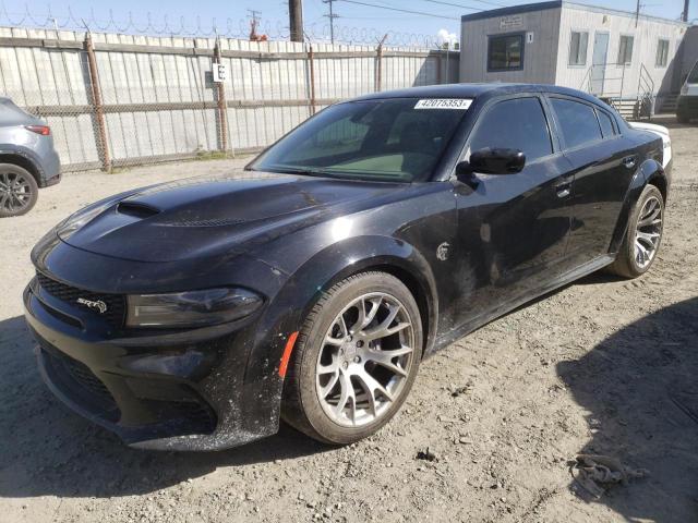 2C3CDXL99LH104639 - 2020 DODGE CHARGER SRT HELLCAT BLACK photo 1