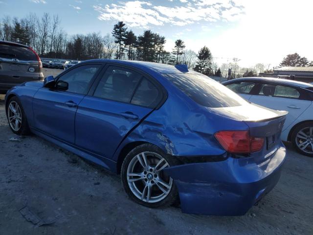 WBA3B9C59EP459011 - 2014 BMW 335 XI BLUE photo 2