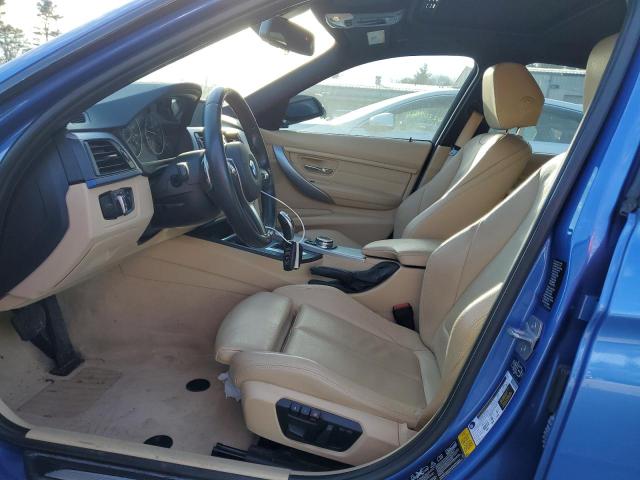 WBA3B9C59EP459011 - 2014 BMW 335 XI BLUE photo 7