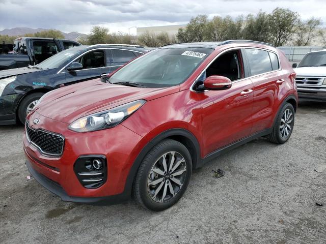 KNDPN3AC9K7572091 - 2019 KIA SPORTAGE EX RED photo 1