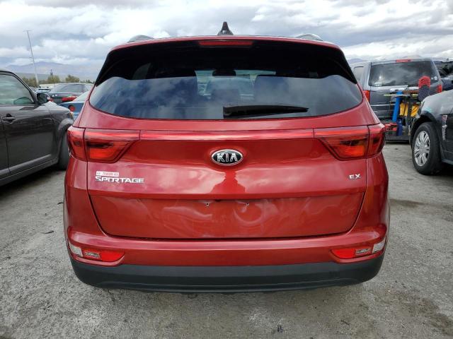 KNDPN3AC9K7572091 - 2019 KIA SPORTAGE EX RED photo 6