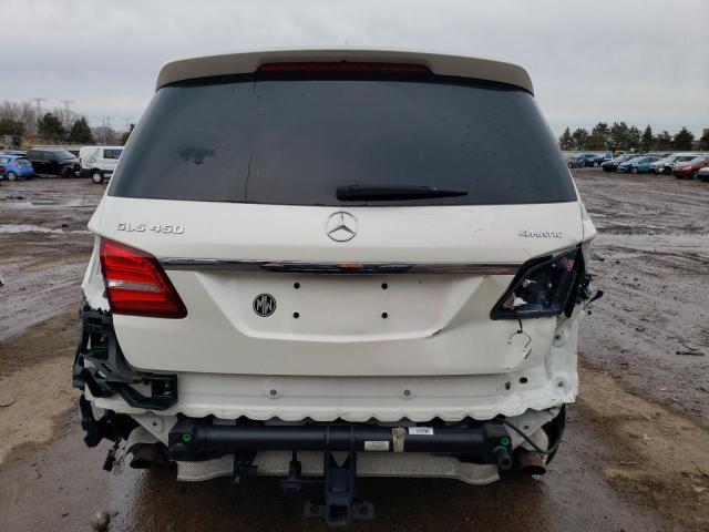 4JGDF6EE4KB240873 - 2019 MERCEDES-BENZ GLS 450 4MATIC WHITE photo 6