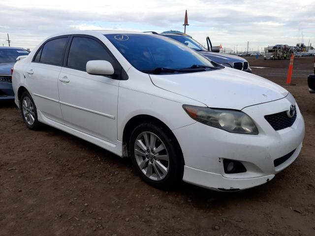 2T1BU4EEXAC407453 - 2010 TOYOTA COROLLA BASE WHITE photo 4