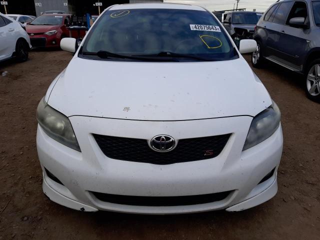 2T1BU4EEXAC407453 - 2010 TOYOTA COROLLA BASE 白色 照片 5