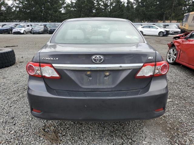 JTDBU4EE3BJ098589 - 2011 TOYOTA COROLLA BASE CHARCOAL photo 6