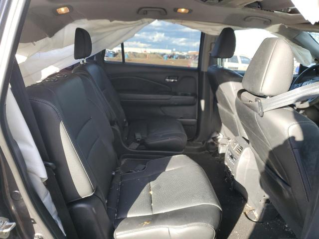 5FNYF6H01HB092886 - 2017 HONDA PILOT ELITE GRAY photo 11