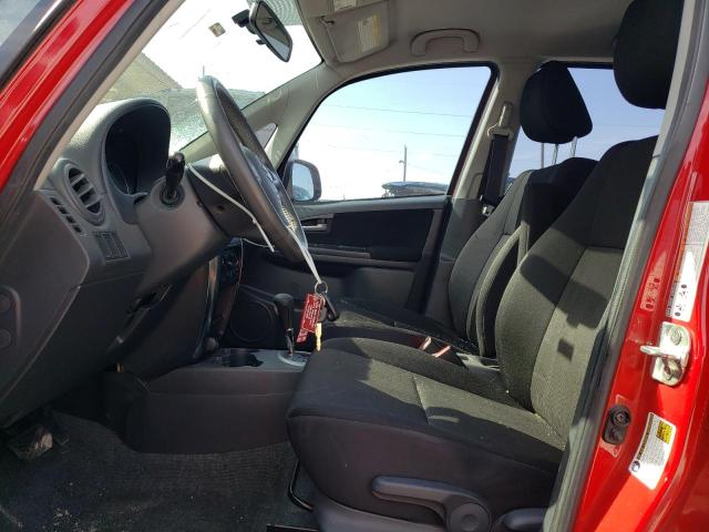 JS2YA5A37A6301052 - 2010 SUZUKI SX4 RED photo 7