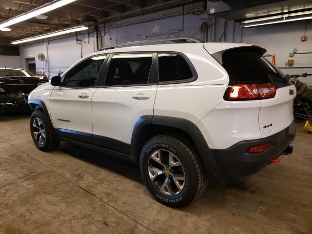 1C4PJMBS5FW775899 - 2015 JEEP CHEROKEE TRAILHAWK WHITE photo 2