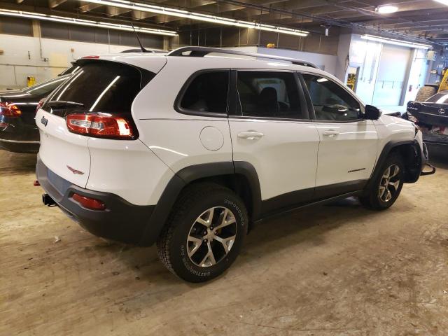 1C4PJMBS5FW775899 - 2015 JEEP CHEROKEE TRAILHAWK WHITE photo 3