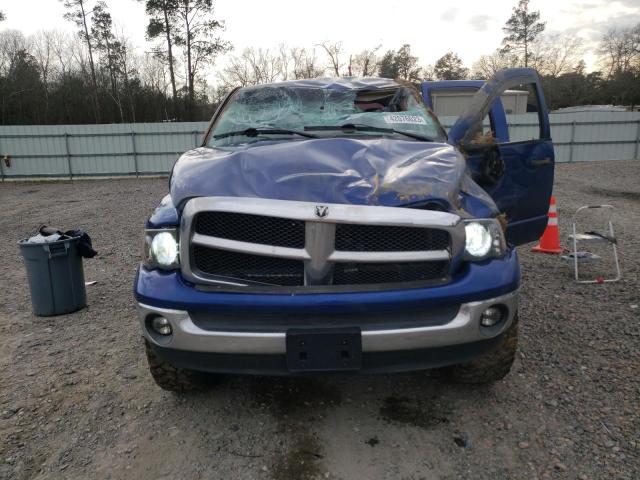 1D7HU18N75S301962 - 2005 DODGE RAM 1500 ST BLUE photo 5