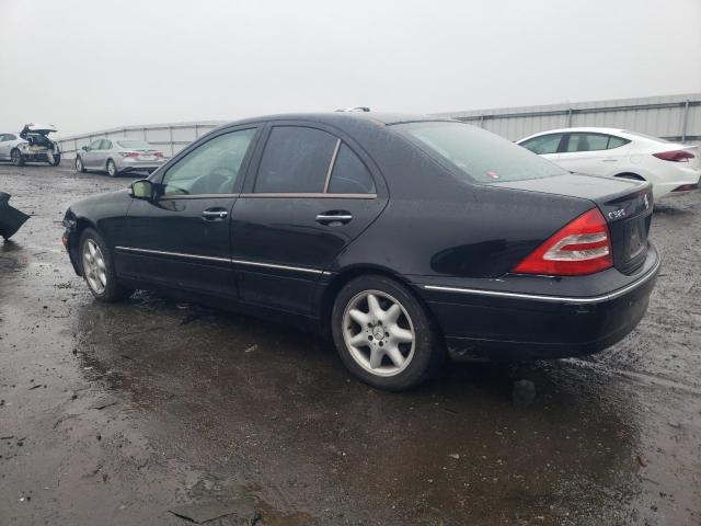 WDBRF64J64F486620 - 2004 MERCEDES-BENZ C 320 BLACK photo 2