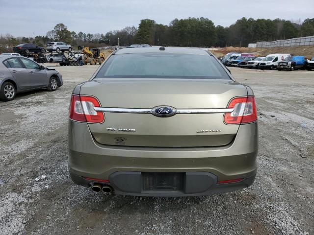 1FAHP2FW9CG141933 - 2012 FORD TAURUS LIMITED GREEN photo 6