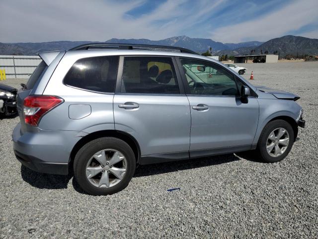 JF2SJAKCXFH549946 - 2015 SUBARU FORESTER 2.5I LIMITED SILVER photo 3