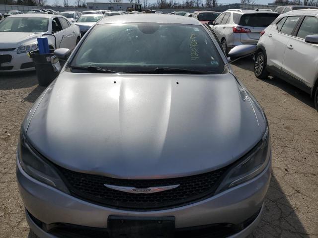 1C3CCCBB6FN542482 - 2015 CHRYSLER 200 S SILVER photo 5